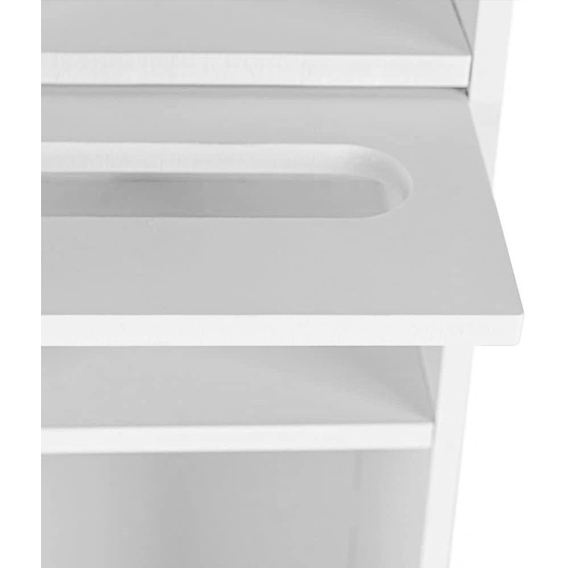 Mobiletto bagno salvaspazio legno