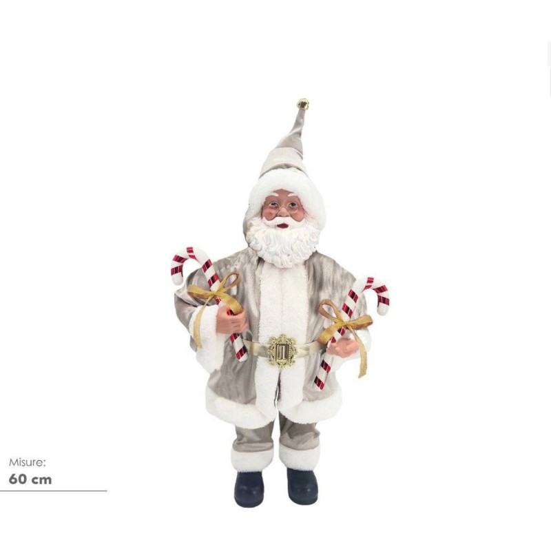 Babbo Natale champagne 60cm