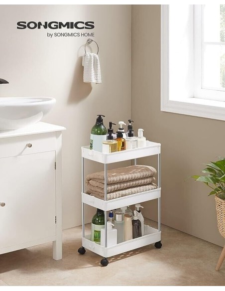 Carrello Carrellino Multiuso Mobile 3 piani