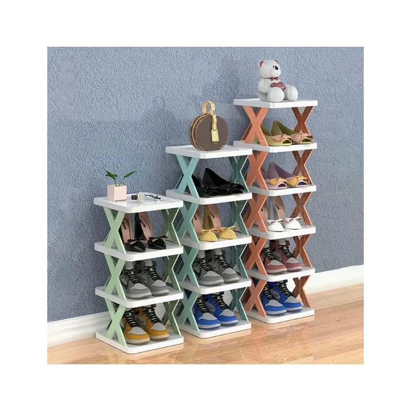 Scarpiera Staccabile In Plastica Multilivello 5...