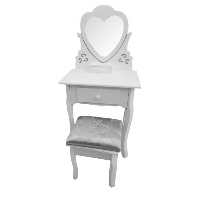 Toelette baby con specchio a cuore