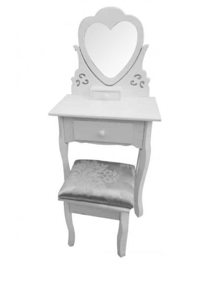 Toelette baby con specchio a cuore