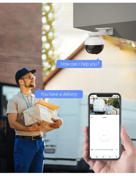 EZVIZ - Telecamera WiFi da Esterno Motorizzata 1080P 360°