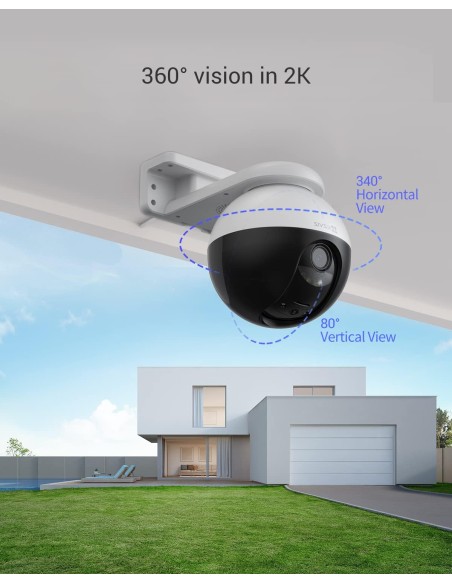 EZVIZ - Telecamera WiFi da Esterno Motorizzata 1080P 360°