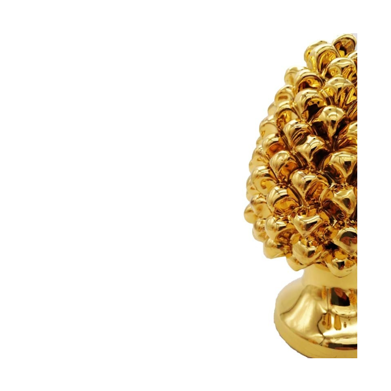 Pigne in ceramica ORO varie misure