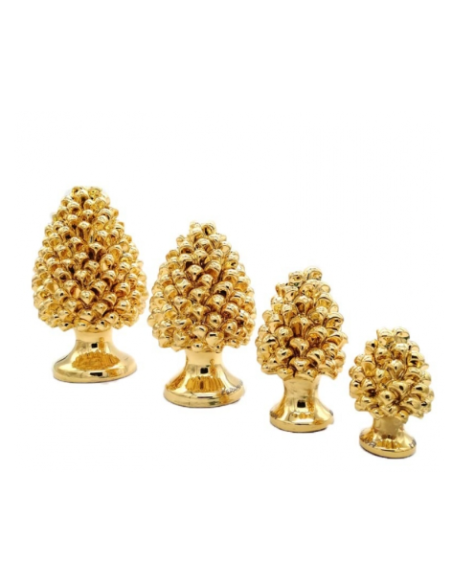 Pigne in ceramica ORO varie misure