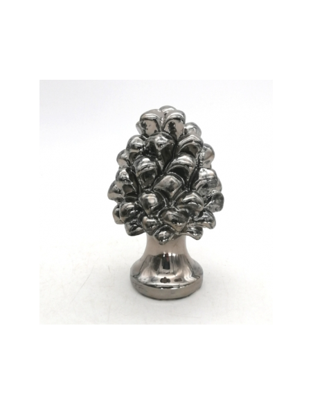 Pigne in ceramica Argento varie misure