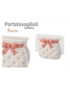 Portatovaglioli in ceramica vari colori 2
