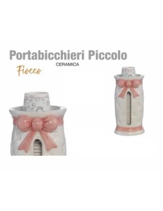 Porta bicchieri piccolo ceramica vari colori 2
