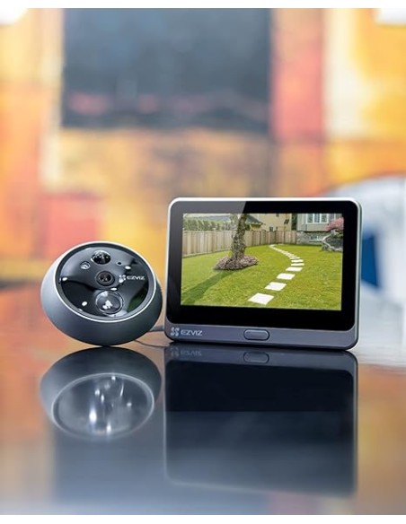 EZVIZ - Spioncino Digitale Senza Fili con Monitor 4.3" 1080P