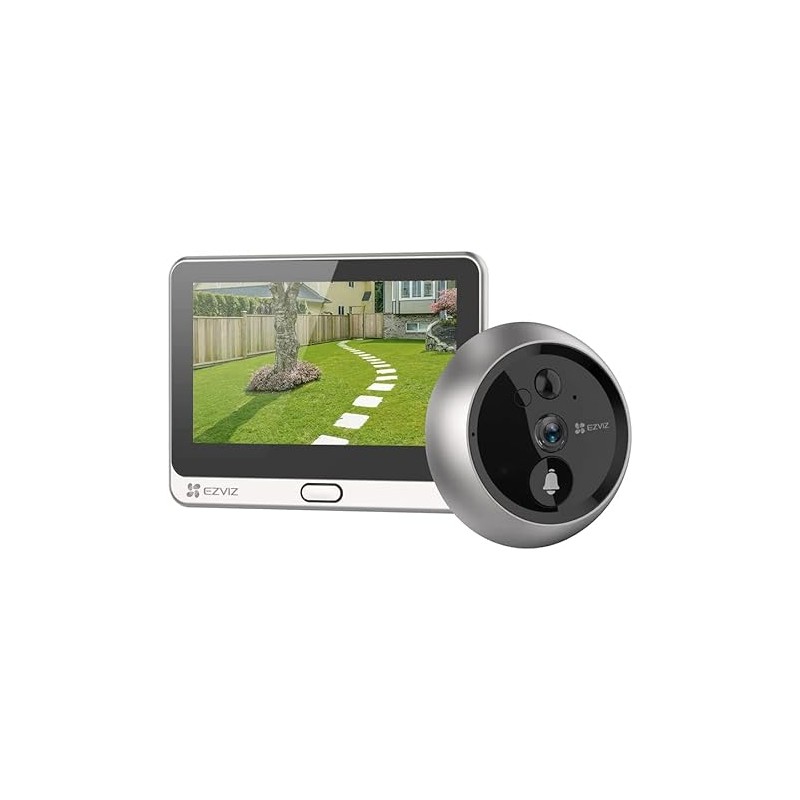 EZVIZ - Spioncino Digitale Senza Fili con Monitor 4.3" 1080P
