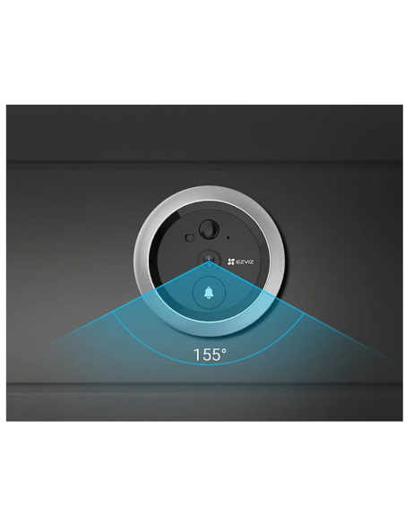 EZVIZ - Spioncino Digitale Senza Fili con Monitor 4.3" 1080P