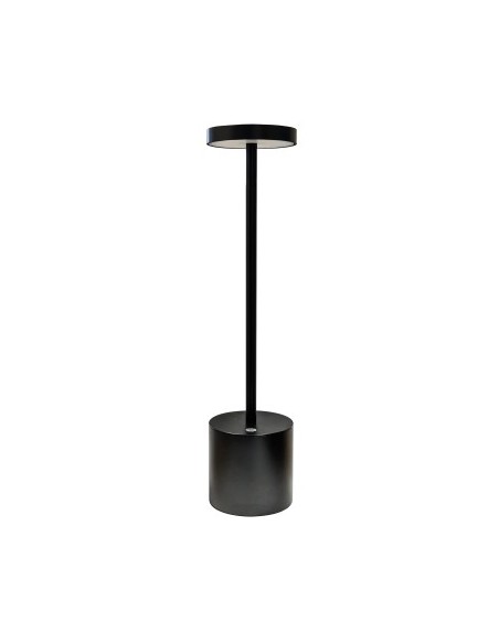 Lampada da tavolo LED ricariabile touch senza fili Nero