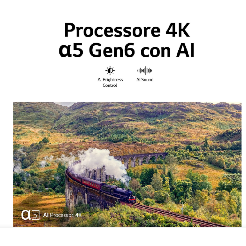 LG TV 43UR78006LA TV LED, 43 pollici, UHD 4K