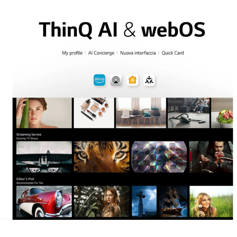 LG TV 43UR78006LA TV LED, 43 pollici, UHD 4K