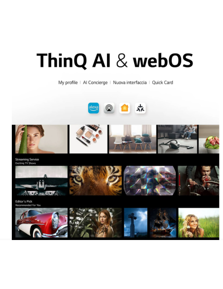 LG TV 43UR78006LA TV LED, 43 pollici, UHD 4K