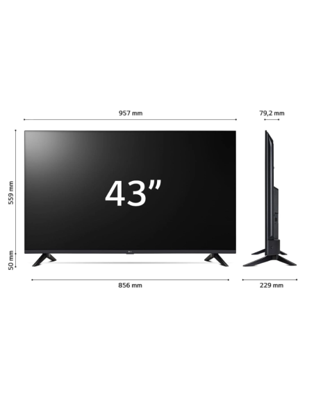 LG TV 43UR78006LA TV LED, 43 pollici, UHD 4K