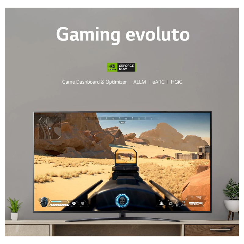 LG TV 43UR78006LA TV LED, 43 pollici, UHD 4K