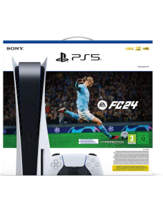 SONY PS5 Disc C + FC 24, White