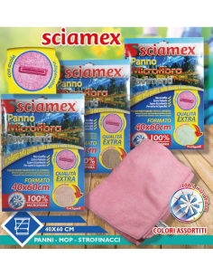 Set da 12pz Panni Microfibra Pavimenti Casa Pulizia 2