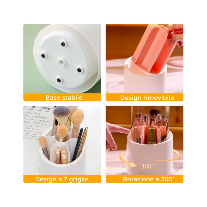 Porta Pennelli Make Up