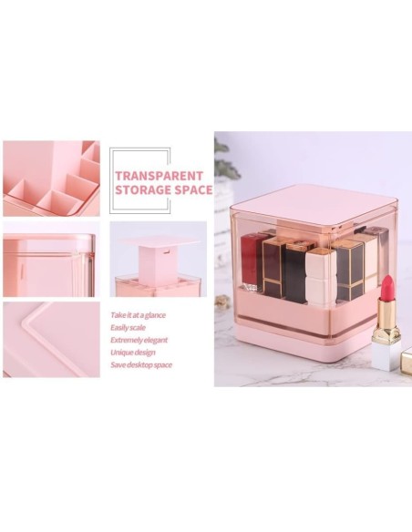 Box porta rossetti Rosa