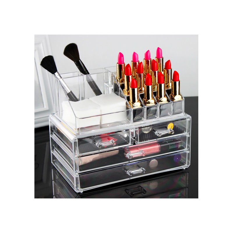 Organizer Trasparente Porta Trucco