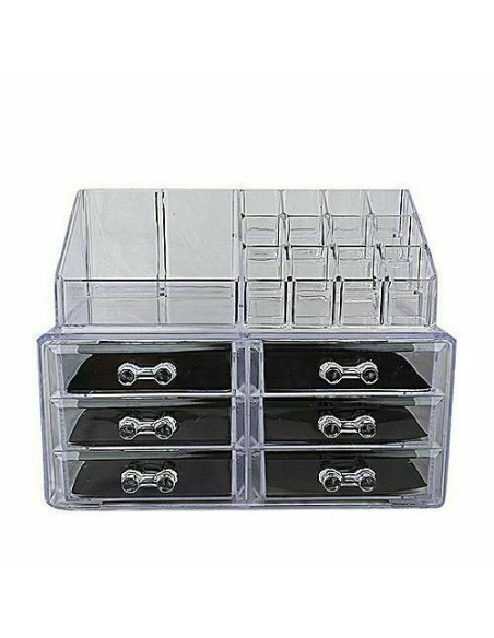 Espositore Organizer Porta Trucco 6 cassetti