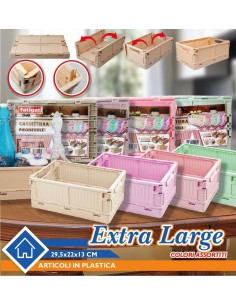 Cassettiera Extra Grande pieghevole vari colori