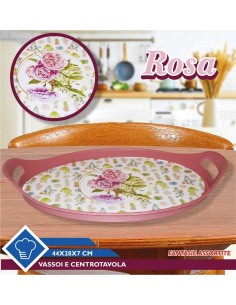 Vassoio Centrotavola 44x28x7cm 2