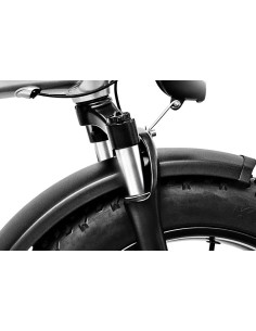 E-bike Bici Pieghevole 250 watt Bianco Iceberg-X5 2