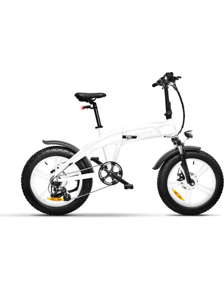 E-bike Bici Pieghevole 250 watt Bianco Iceberg-X5