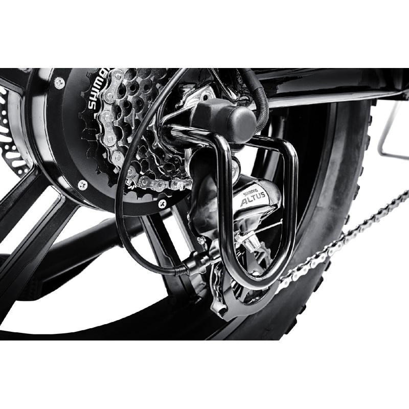 E-bike Bici Pieghevole 250 watt Bianco Iceberg-X5