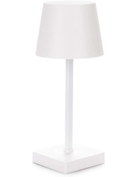 Lampada da tavolo touch senza fili mini Bianca Nera