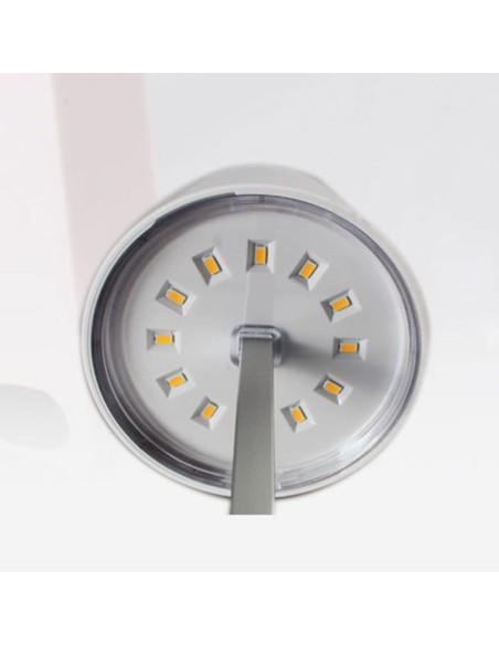 Lampada da tavolo touch senza fili mini Bianca Nera