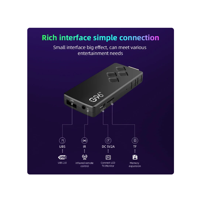 Android TV Stick Dispositivo di Streaming 4K