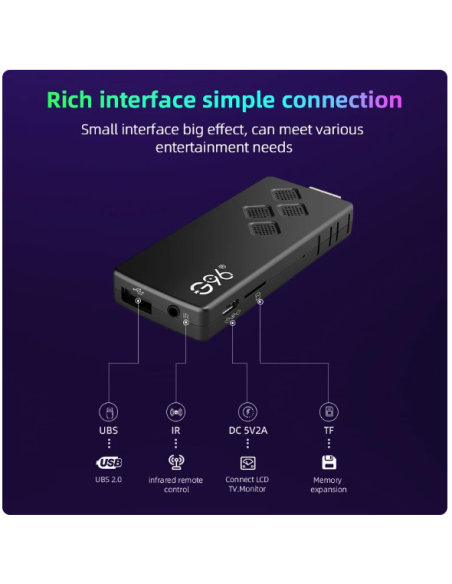 Android TV Stick Dispositivo di Streaming 4K