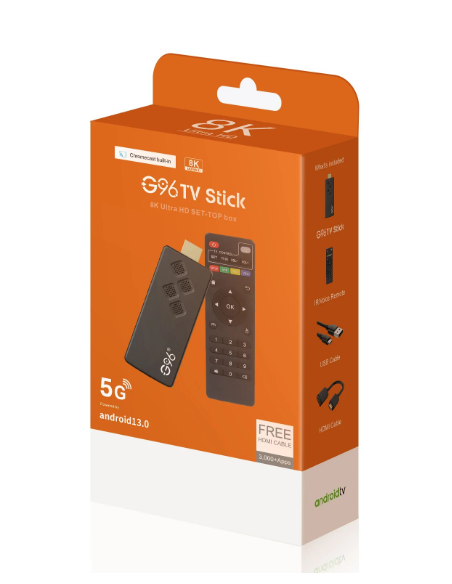 Android TV Stick Dispositivo di Streaming 4K