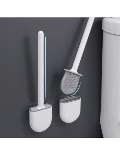 1pz. Scopino per WC, spazzola per WC  con set di supporto 2