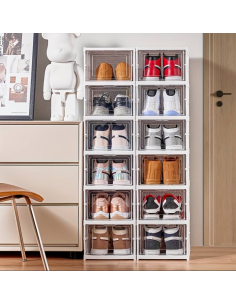 Scarpiera Salvaspazio 6pz 26x35x105cm – Organizer Scarpe... 2