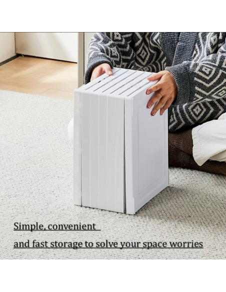 Scarpiera Salvaspazio 6pz 26x35x105cm – Organizer Scarpe Plastica Trasparente