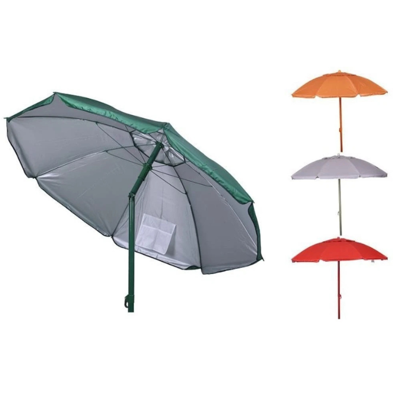 Ombrellone da Mare 180cm Parasole Spiaggia...