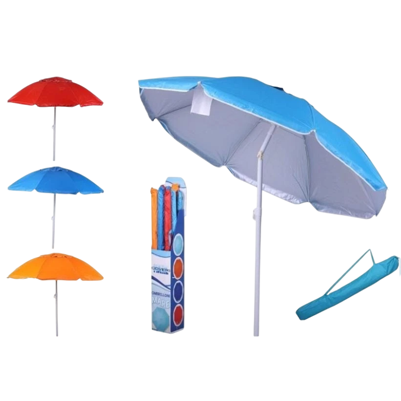 Ombrellone da Mare 160cm Parasole Spiaggia...