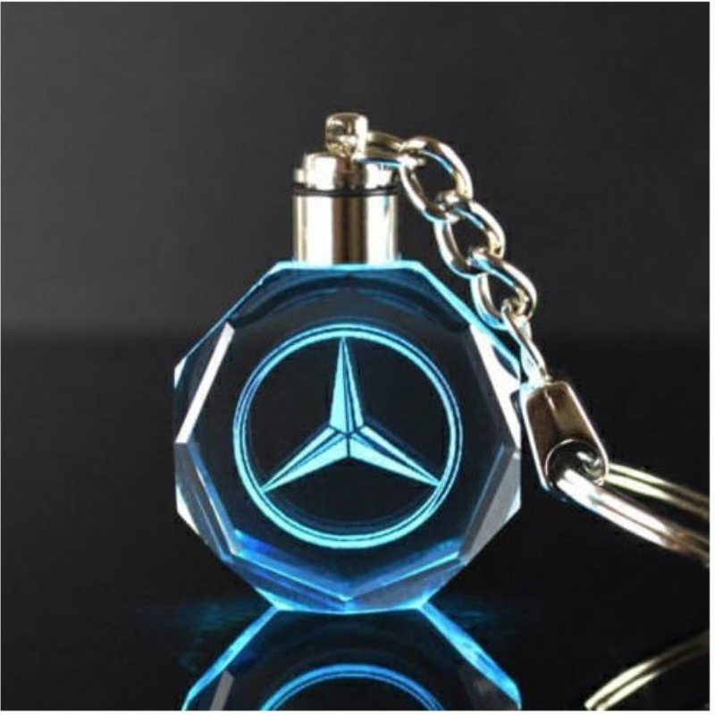 Portachiavi led logo Mercedes-benz