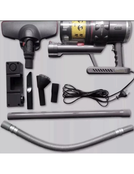 Aspirapolvere Verticale 1400W Senza Sacco | Scopa Elettrica Potente con Cavo 4m