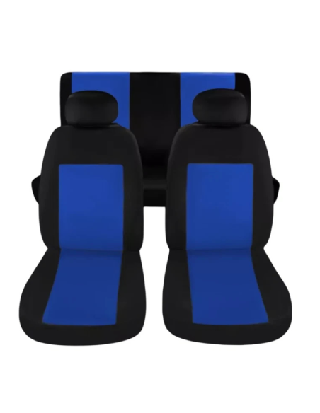 Coprisedili Auto Universali Blu – Fodere Compatibili Anteriori + Posteriori