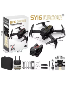 Drone Pieghevole SY16 4K con Fotocamera HD Evita Ostacoli... 2