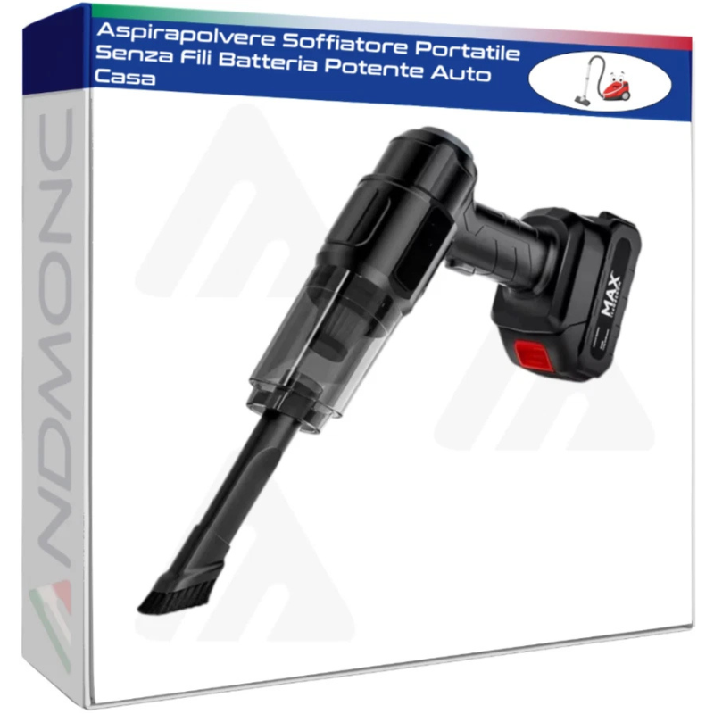Aspirapolvere Soffiatore Portatile Senza Fili...
