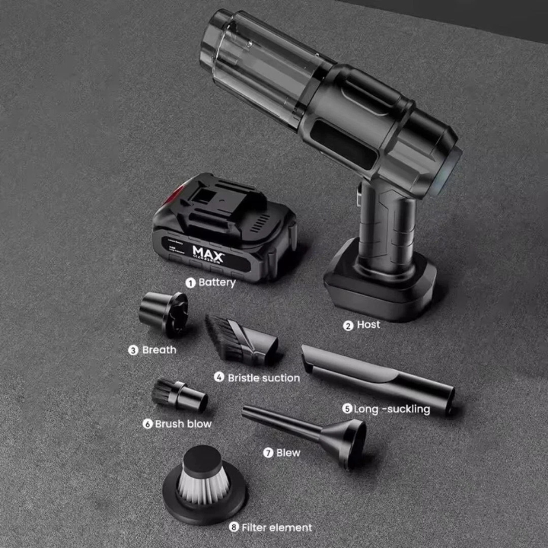 Aspirapolvere Soffiatore Portatile Senza Fili...