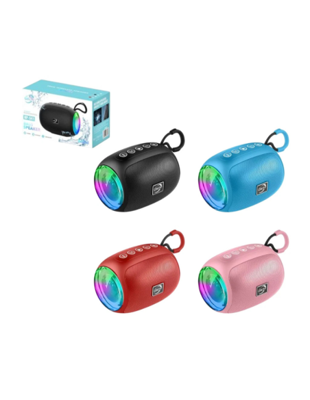 Altoparlante Bluetooth KP-541 Portatile 5W Radio FM Lettore USB e SD